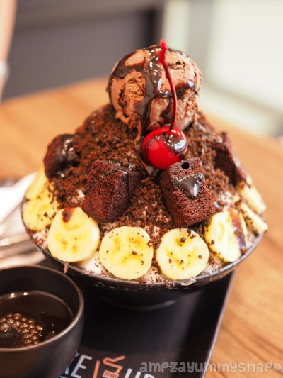 Choco brownie snow