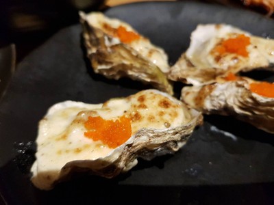 หอยนางรมอบชีส