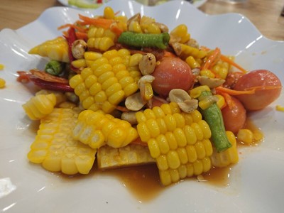 ตำข้าวโพด