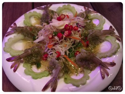 กุ้งแช่น้ำปลา