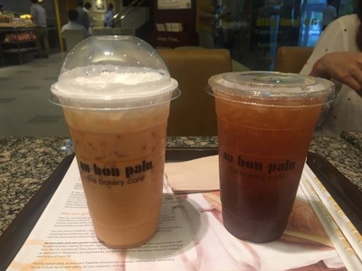 ชานมเย็น ชามะนาว