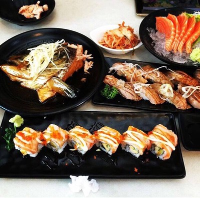 หัวปลาแซลมอนต้มซีอิ๊ว