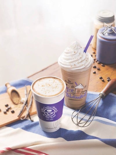 เมนูของร้าน The Coffee Bean & Tea Leaf สยามเซ็นเตอร์
