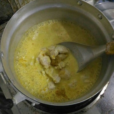 วิธีทำ แกงกะทิหมูหน่อไม้