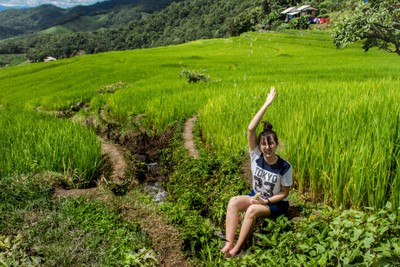 บรรยากาศ บ้านป่าบงเปียง