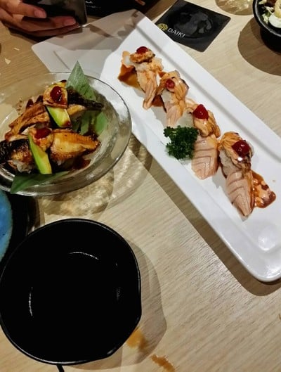 เมนูของร้าน DAIKI RQ 49