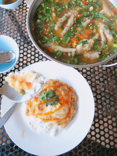 ข้าวไข่เจียว กับ ซุปเปอร์