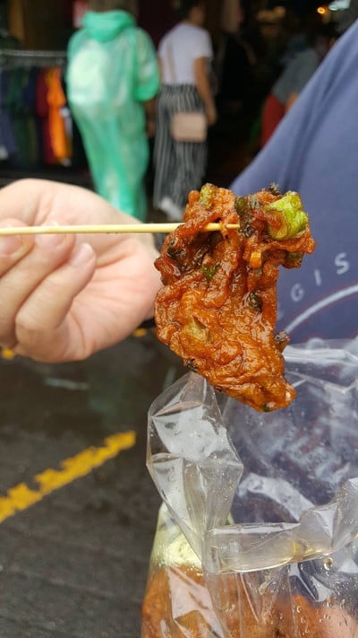 เมนูของร้าน คุณย่าถวิล ทอดมันปลากราย