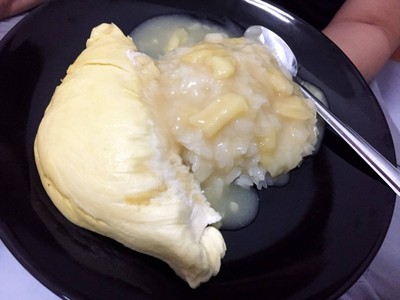 ข้าวเหนียวทุเรียน สูตรทำง่าย กินง่าย อ้วนไว