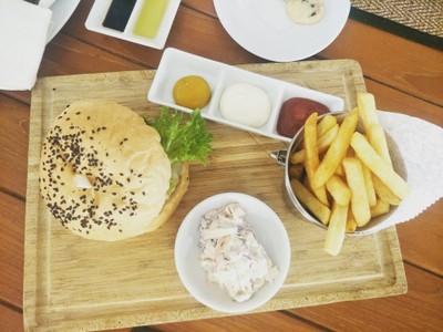 double chesse burger