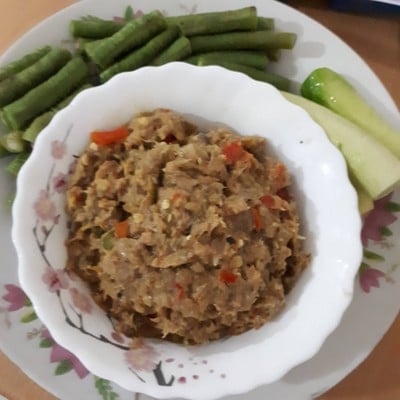 วิธีทำ น้ำพริกปลาทูนึ่ง วิธีทำ น้ำพริกปลาทูนึ่ง