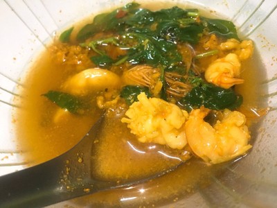 แกงเผ็ดกุ้ง