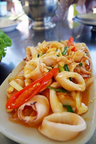 เมนูของร้าน ครัวต้นโต
