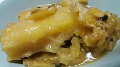 มันสำปะหลังปิ้งราดน้ำกะทิ