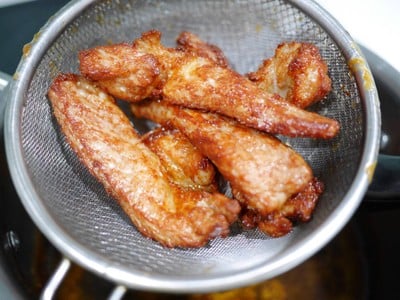 วิธีทำ หมูทอดนมสด วิธีทำ หมูทอดนมสด