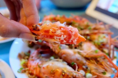 วิธีทำ กุ้งคั่วพริกเกลือ
