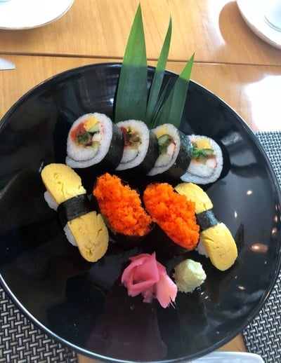 เมนูของร้าน dare sushi salad fruit bar