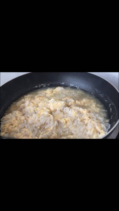 ข้าวไข่น้ำ ง่ายที่สุด