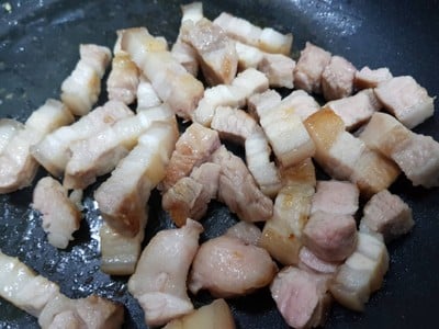 วิธีทำ หมูสามชั้นผัดฉ่า