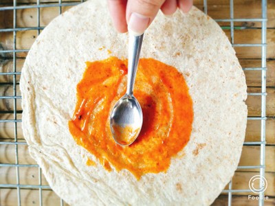 วิธีทำ พิซซ่า​โรลไข่ขาว