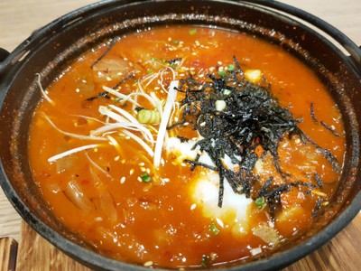 Kimchi Soup With Egg