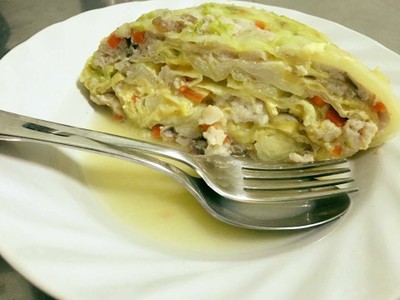 วิธีทำ ซาลาเปากะหล่ำปลี