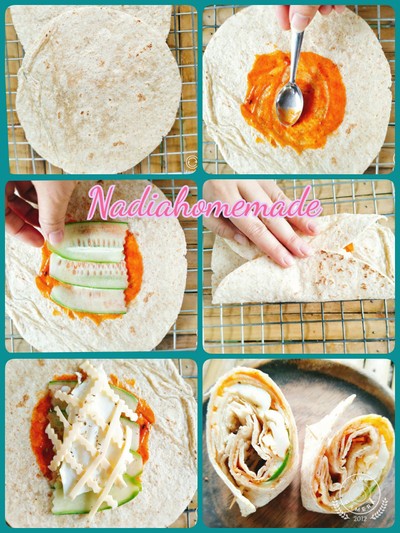 วิธีทำ พิซซ่า​โรลไข่ขาว