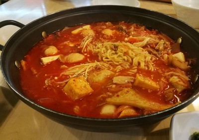 มาม่าเกาหลีทูน่าซุปกิมจิ