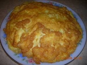 ไข่เจียวไข่กุ้งดำ ไข่เจียวไข่กุ้งดำ