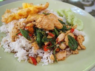 กะเพราไก่