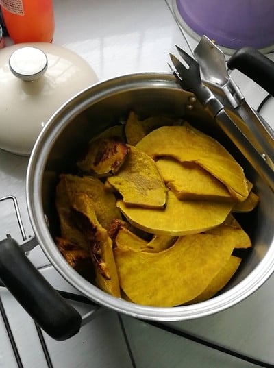 ฟักทองอบ