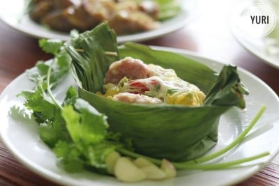 หมกจิ้นส้มหมูใส่ไข่