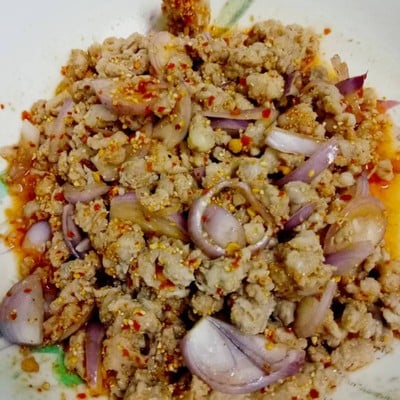 วิธีทำ ลาบหมู วิธีทำ ลาบหมู