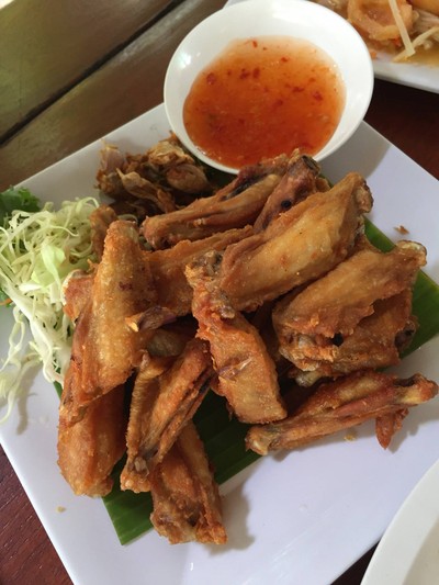 ปีกไก่ทอด