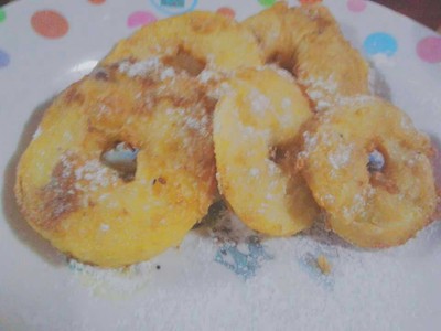 🍎 โดนัทแอปเปิ้ลทอด 🍎