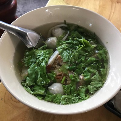 เกี๊ยวปลาต้มจืด