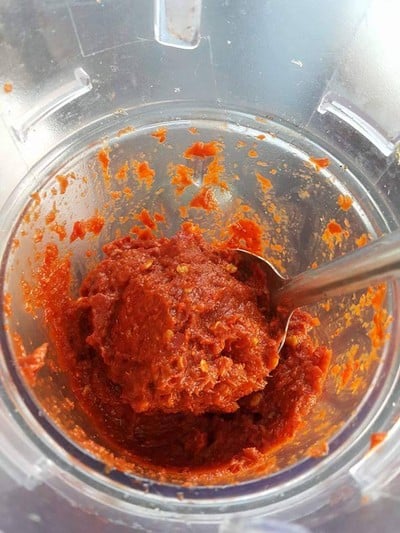 วิธีทำ น้ำพริกแกงส้ม สูตรเพิ่มพริกสด