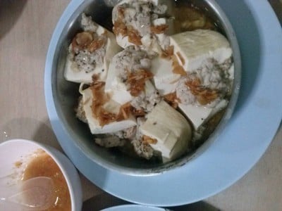 เต้าหู้นึ่งยัดไส้