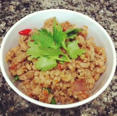 น้ำพริกหมูผัด
