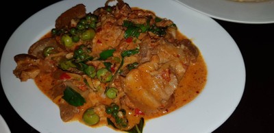 หมูป่าผัดเผ็ด