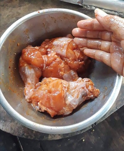 วิธีทำ ไก่ฮอตเเอนด์สไปซี่🌶
