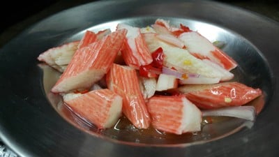 วิธีทำ ยำปูอัด