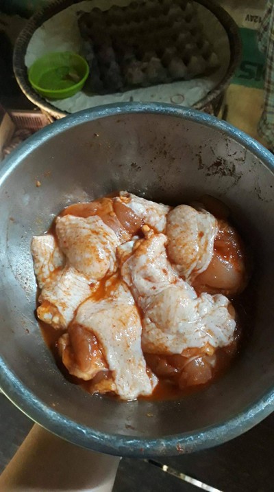 วิธีทำ ไก่ฮอตเเอนด์สไปซี่🌶