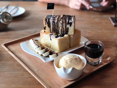 เมนูของร้าน Library Cafe'