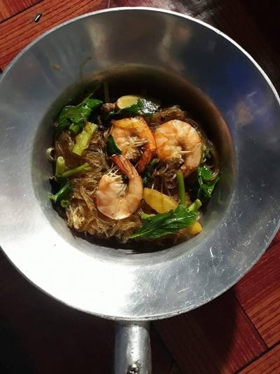 กุ้งอบวุ้นเส้นรสเด็ด