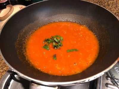 วิธีทำ Pesto  Tortellini In Tomato Sauce