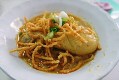 เมนูของร้าน ข้าวซอยต้นน้ำ น่าน