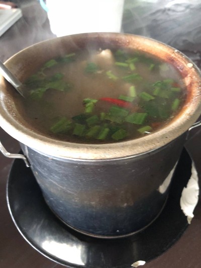 ไก่บ้านต้มระกำ