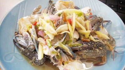 ยำมะม่วงปูม้า