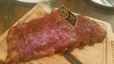 ซี่โครงหมูอบซอสบาร์บีคิว รสเผ็ดสูตร Est.33